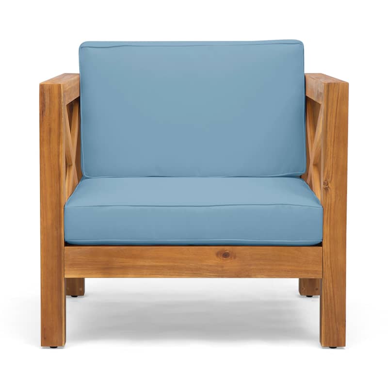Farmhouse Outdoor Patio Lounge Chair, Bistro Chairs for Lawn, Balconies & Gardens Tanning Chair