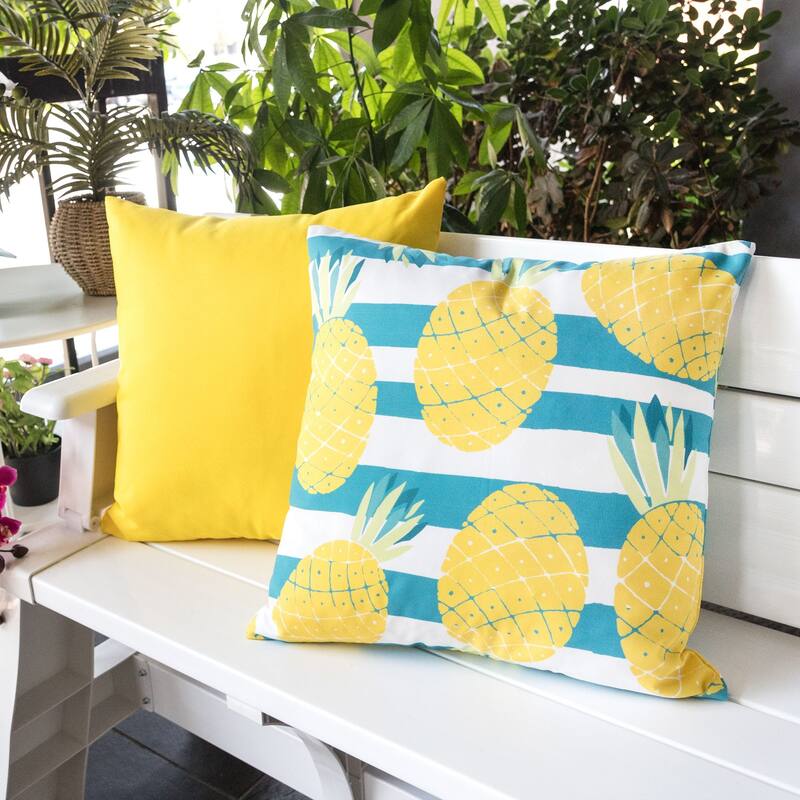 Outdoor Pillow, Pineapple