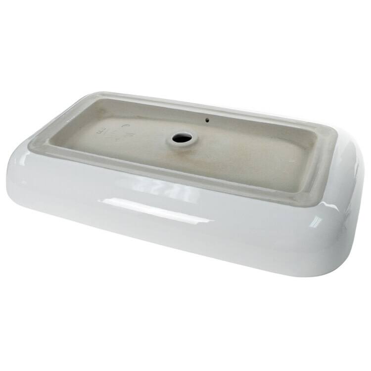 Nameeks Caracalla 32-1/3" Ceramic Vessel Bathroom Sink