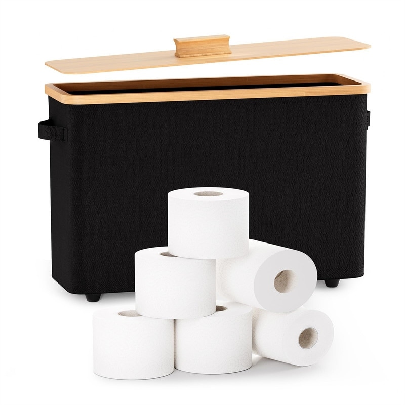 Toilet Paper Storage Stand - 17.7x5.9x13.6
