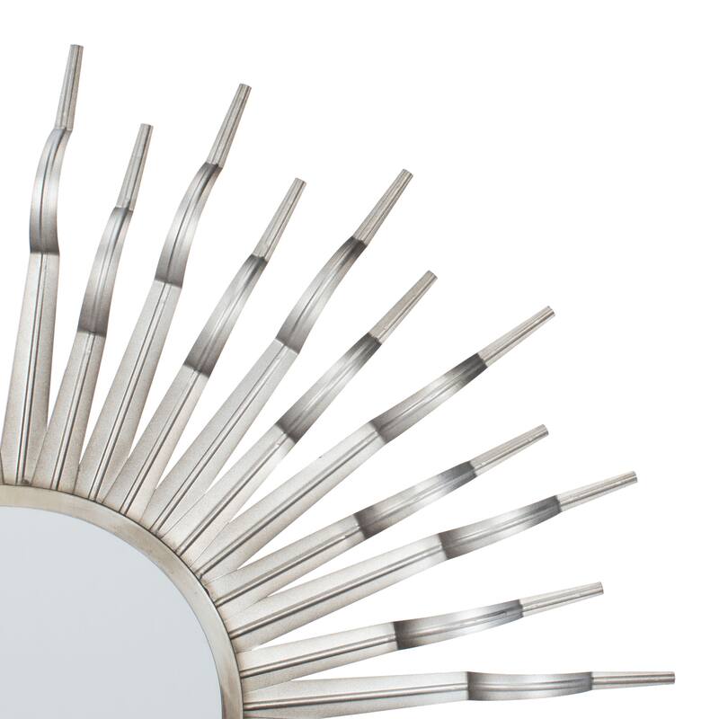 SAFAVIEH Naya 35-inch Sunburst Round Mirror - 35"W x 2"D x 35"H