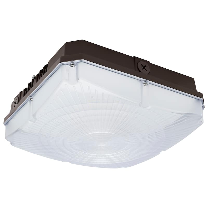 Nuvo Lighting 65/983 11" Wide Flush Mount Square Outdoor Ceiling - Bronze