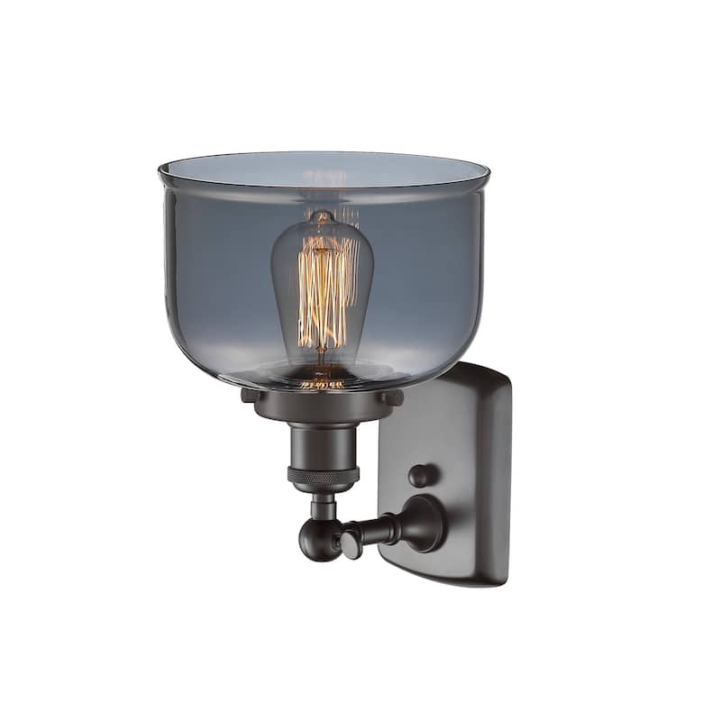 Innovations Lighting Large Bell 8" Wide Bathroom Sconce