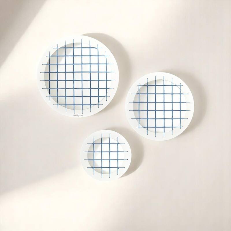 3-Piece Memory Board Wall Decor - Blue