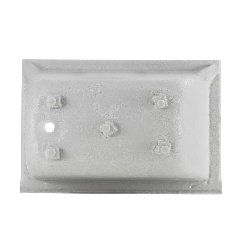 Lausanne 48" X 32" Left-Hand Drain Alcove Bathtub In Bisque - 32x48 Left
