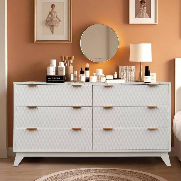 modern marble top dresser Luxury Modern Style Marble Top Dressing Table Set