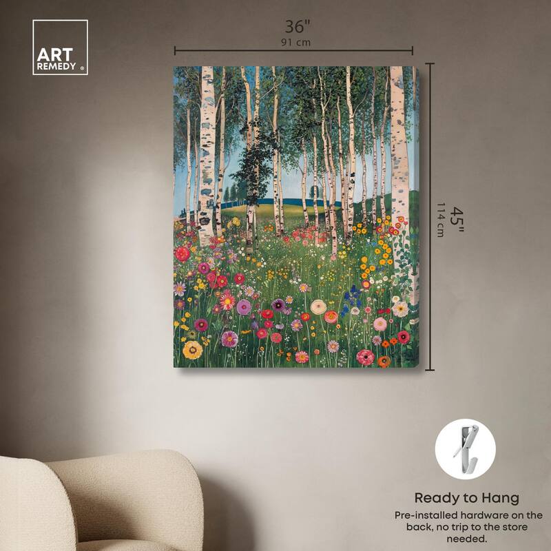 Aspen Aura Canvas by Art Remedy, Gallery Wrapped