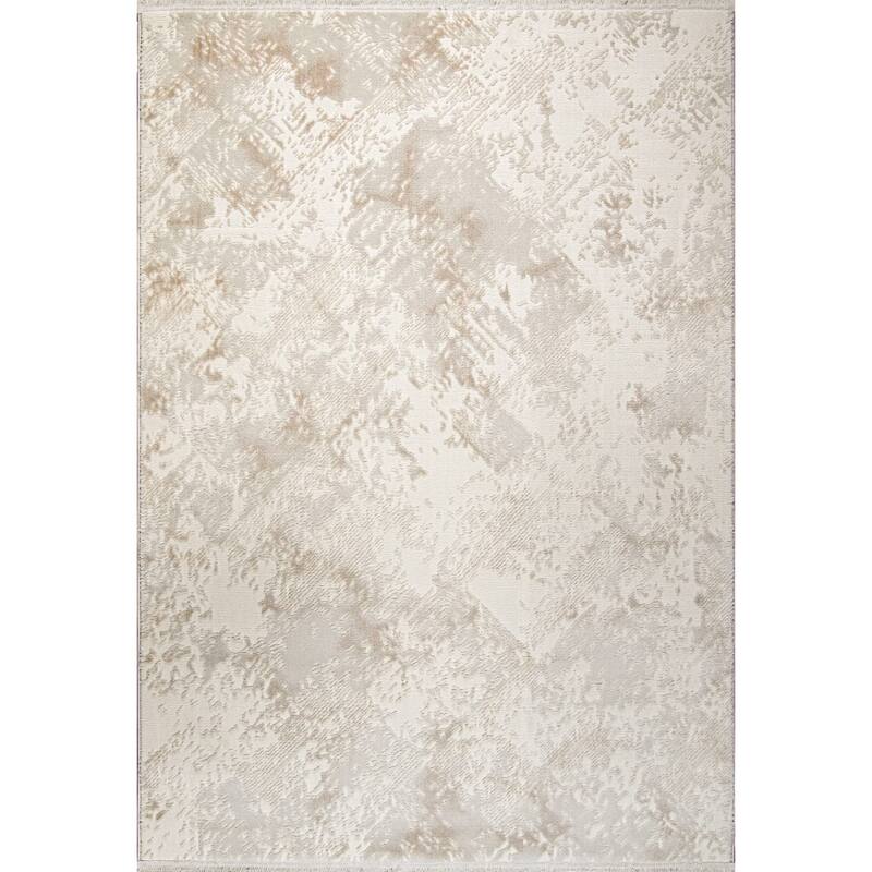 Ladole Rugs Abstract Pattern Home Decor Indoor Cream Area Rug