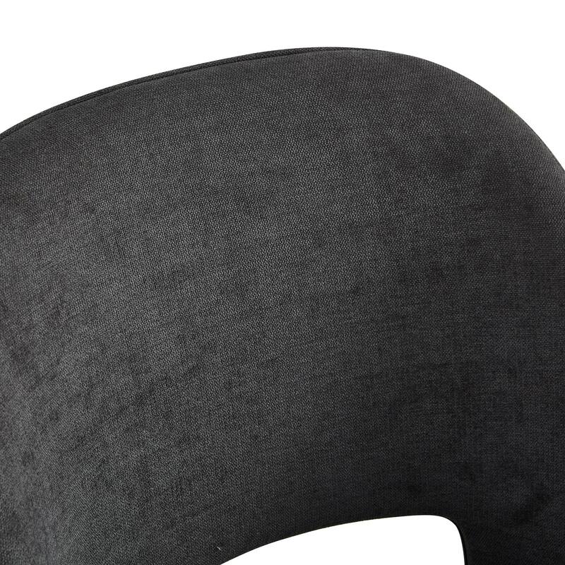 Linen Accent Chair,Leisure Chairs, Upholstered Side Chair with Metal Legs