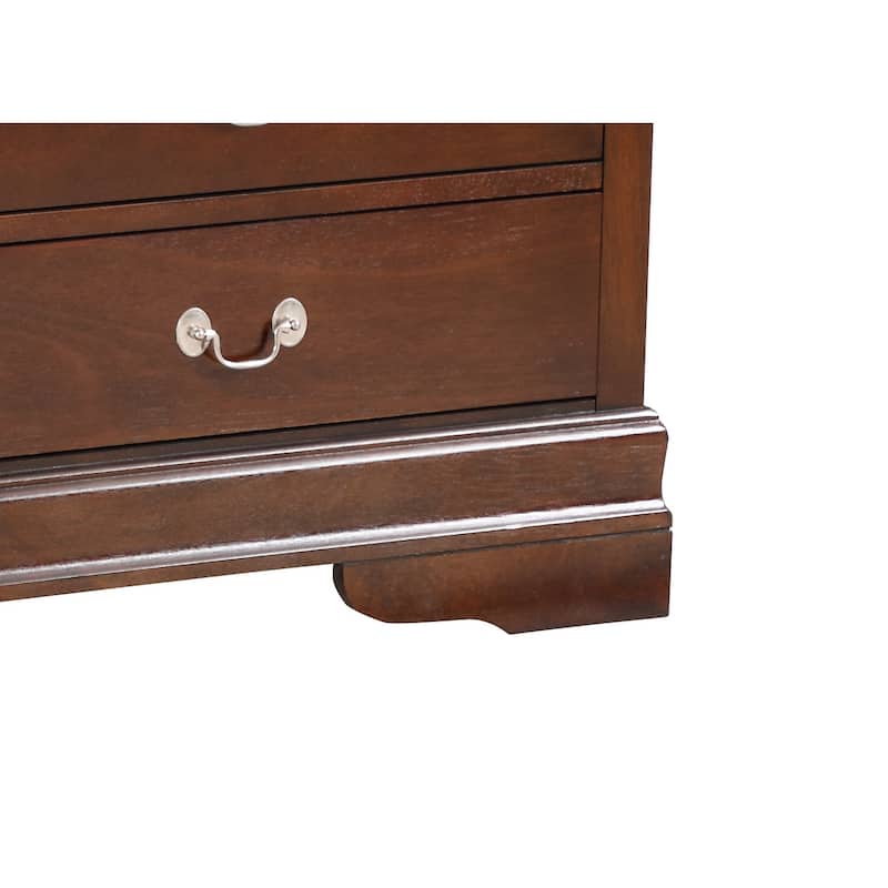Louis Phillipe 6-drawer Bedroom Dresser