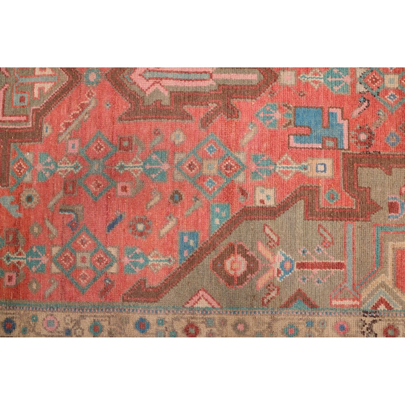 ECARPETGALLERY Hand-knotted Antalya Vintage Red Wool Rug - 3'8 x 8'7