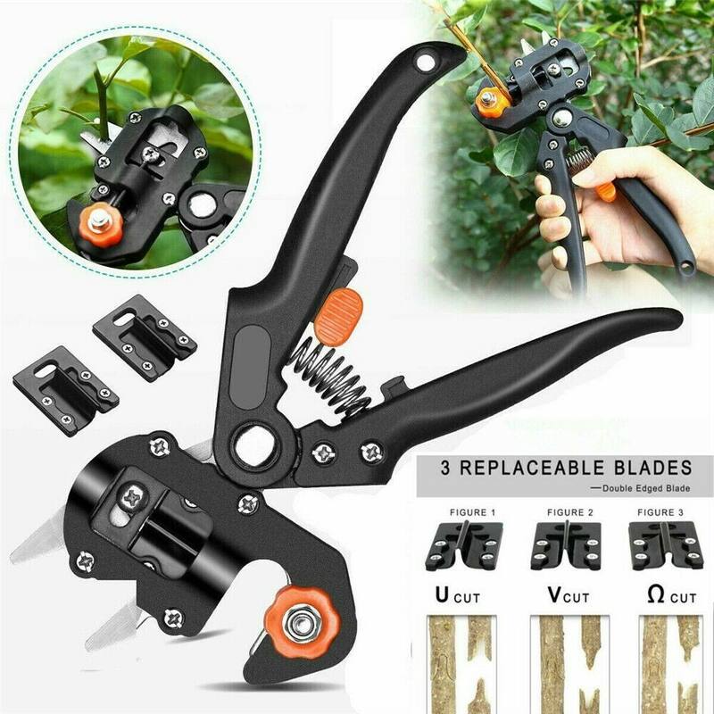 Garden Farming Pruning Shears Scissor Grafting Cutting Tool Suit