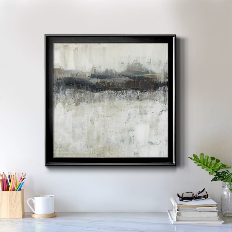 Neutral Horizon Line II-Premium Framed Canvas - Ready to Hang