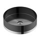 preview thumbnail 8 of 13, Karran Cinox Stainless Steel Round Vessel Sink