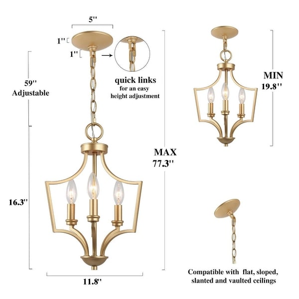 Ksana gold chandelier 2025