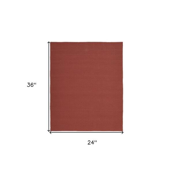 32x24 Rug Rectangle Casual Style Solid Color Area Rug - 36' X '24' X '0.43 - Bed ...