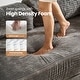 preview thumbnail 61 of 71, OVIOS Supreme Soft Fluffy Loveseat Sleeper Sofa