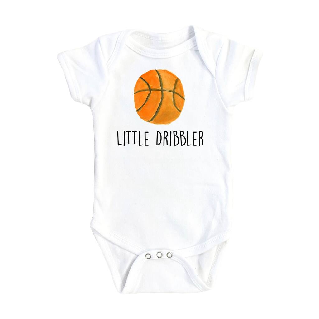 Basketball Dribble - Baby Boy Girl Clothes Infant Bodysuit Funny Cute Newborn