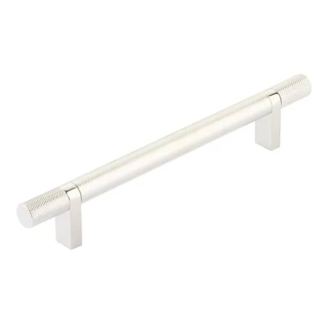 Emtek 84155.RCB.KN Knurled 6" Center to Center Bar Cabinet Pull with