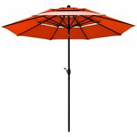 Buy Orange Patio Umbrellas Shades Online At Overstock Our Best Garden Patio Deals