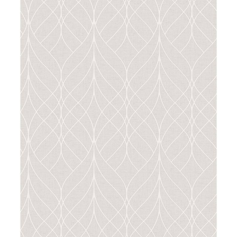 Advantage Hartley Mauve Geo Wallpaper