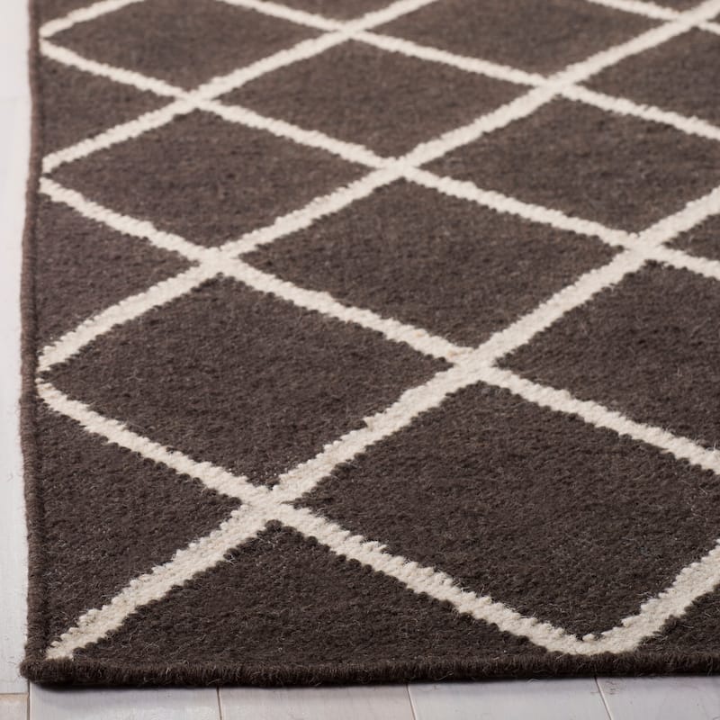 SAFAVIEH Handmade Flatweave Dhurries Valdi Modern Moroccan Wool Rug