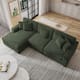 Option Green-Chaise&Armless Chair&Armchair