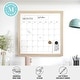 preview thumbnail 7 of 34, Martha Stewart Dry Erase Magnetic Monthly Calendar and with Woodgrain Frame