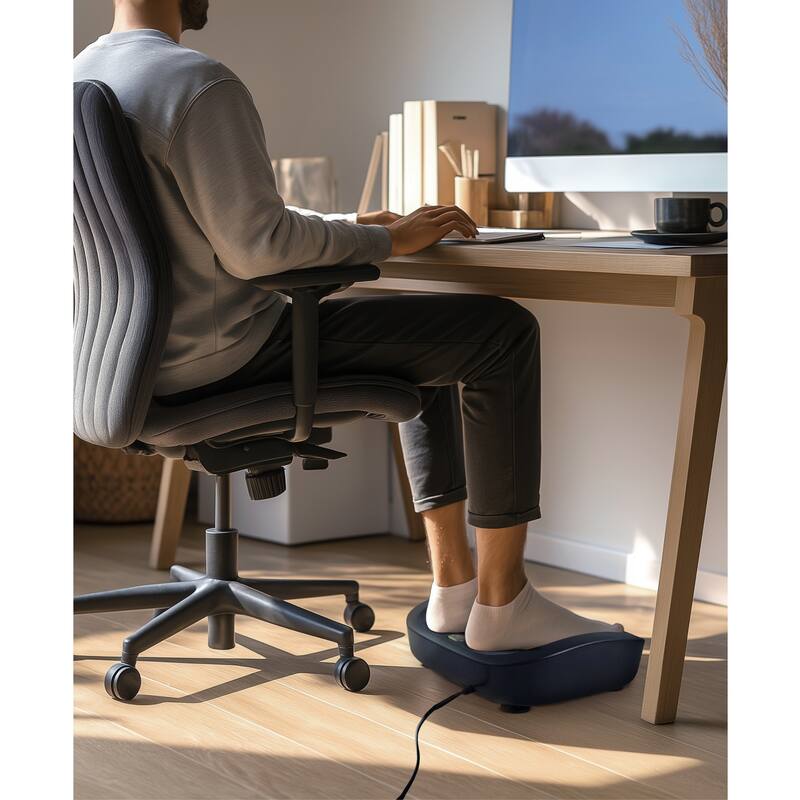 Homedics ModMassge Shiatsu Foot Massager with Interchangeable Attachments and Adjustable Intensity - N/A