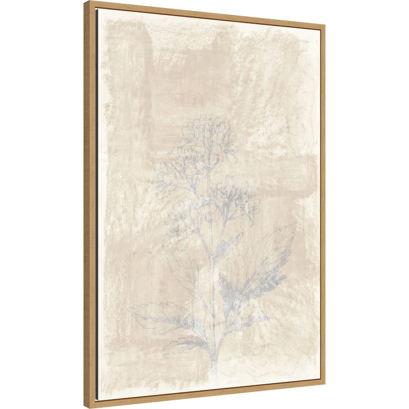 Woodsia No. 3 by Cartissi (23 x 33 in.), Framed Canvas Wall Art Print