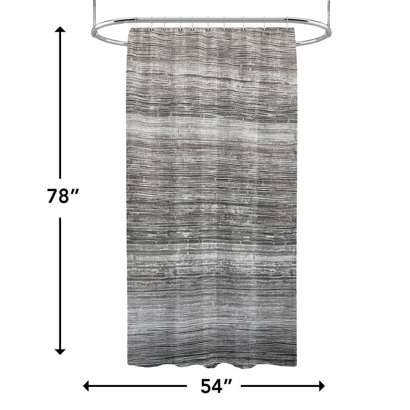 Nomad 100% Polyester Shower Curtain