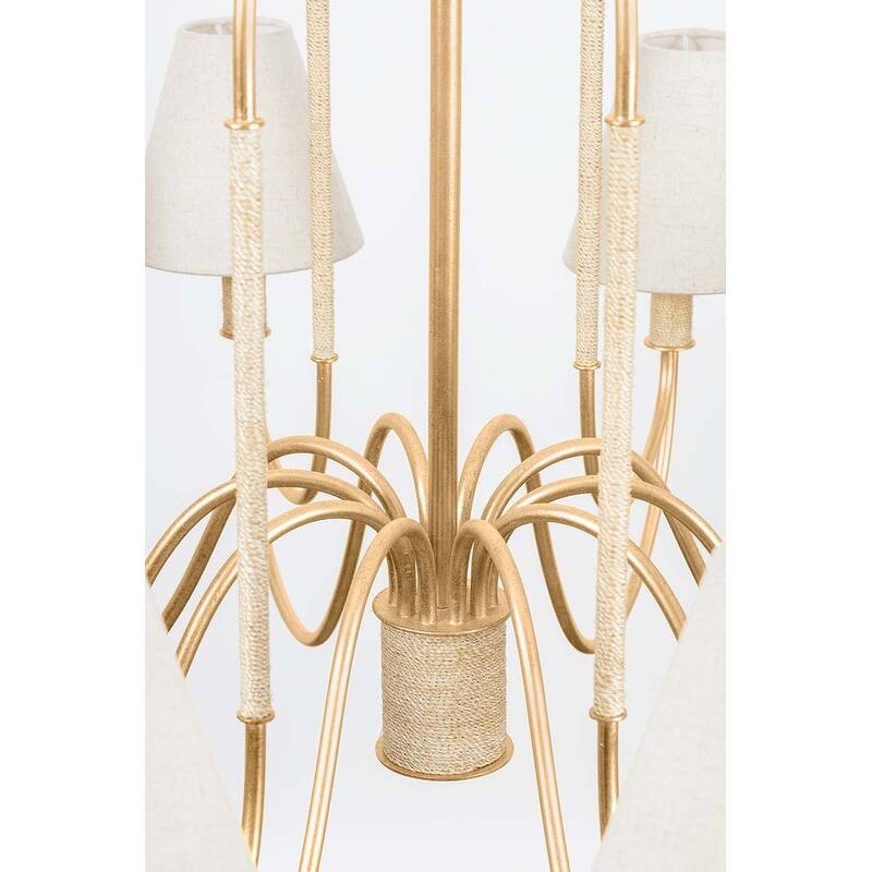 Hudson Valley Lighting 5744 Warrensburg 10 Light 44" Wide Chandelier
