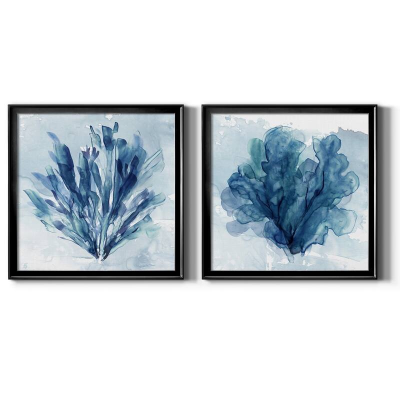 Coastal Coral I-Premium Framed Canvas - Ready to Hang - Multi-Color