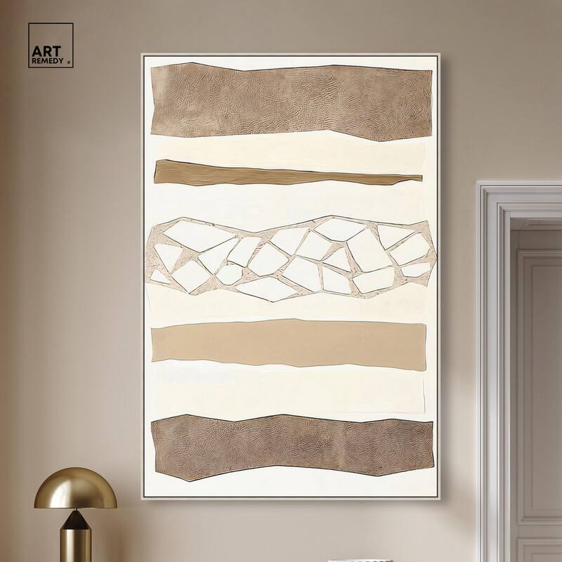 Relief Rifts I Canvas by Art Remedy