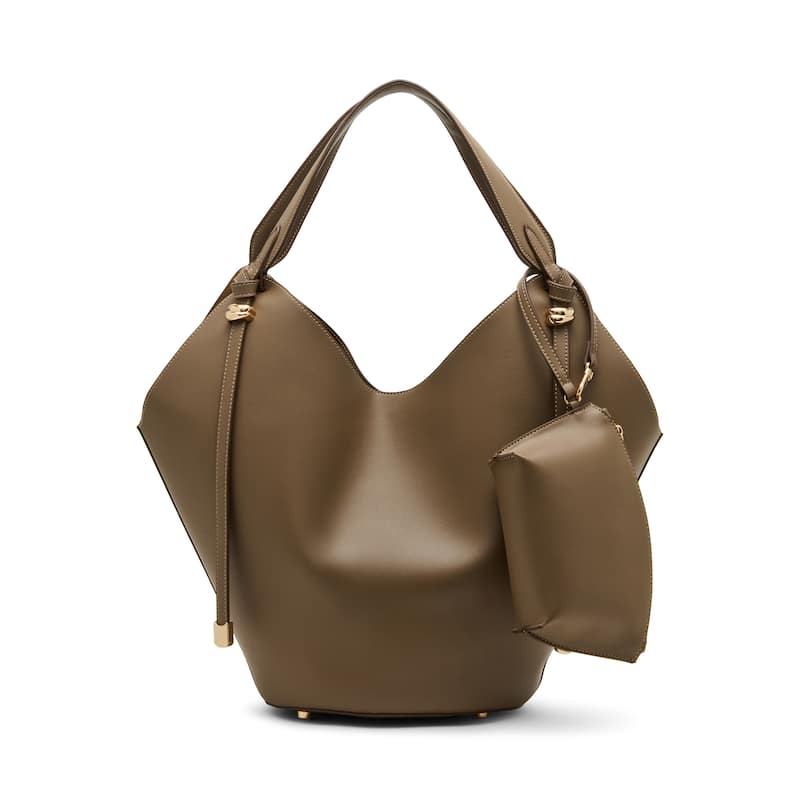 Anne Klein Large Hobo Tote Bag with Pouch