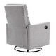 preview thumbnail 34 of 49, Roomfitters Modern Upholstered Rocker Nursery Chair, Plush Seating Glider Swivel Recliner Chair, Beige