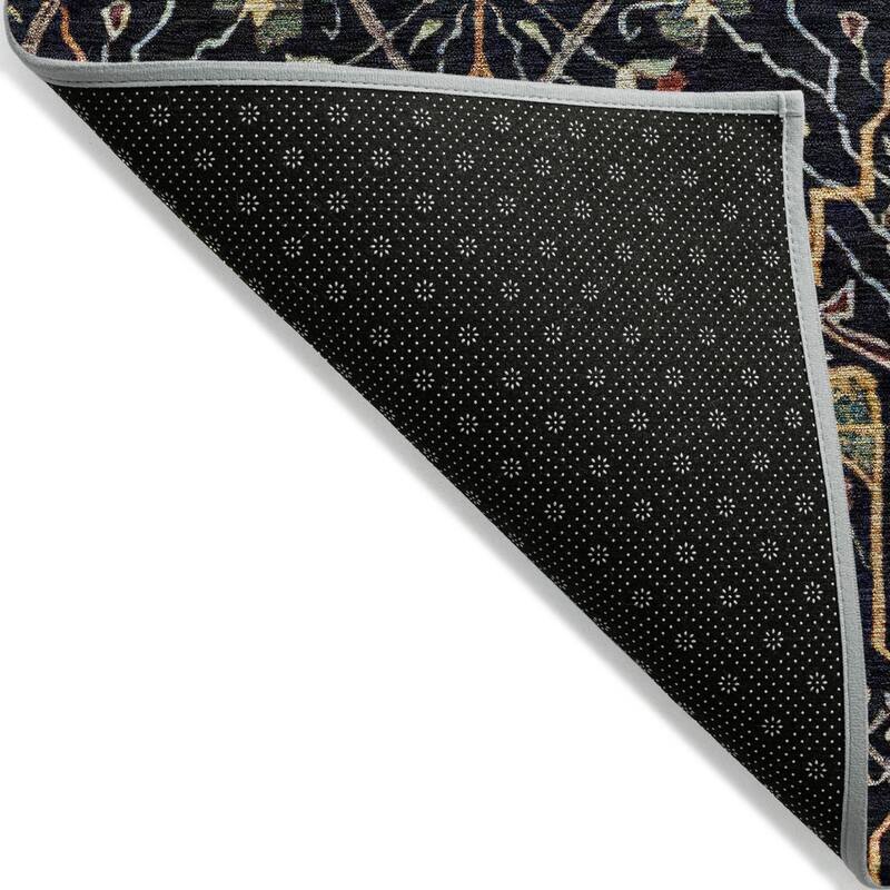 HomeRoots Floral Transitional Rectangle Outdoor Rug