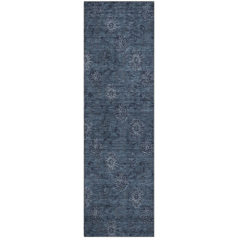 Premium Washable Super Soft Floral Imprint Mayfield Rug