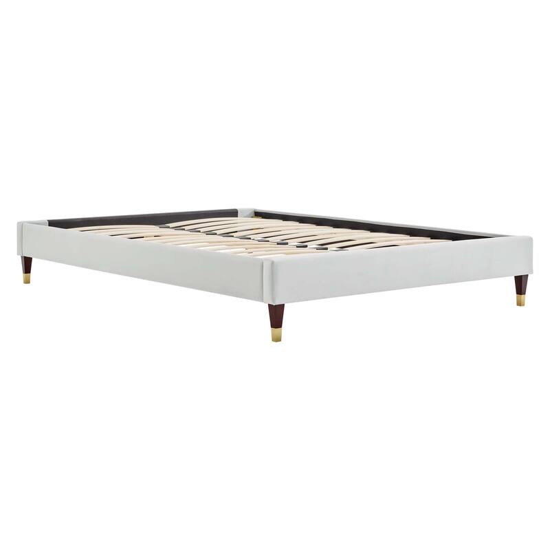 Adelaide Performance Velvet King Platform Bed