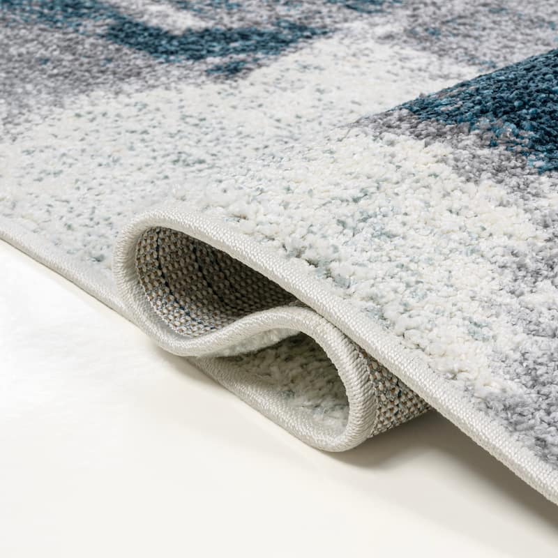 JONATHAN Y Sloane Contemporary Bohemian Abstract Marble Area Rug