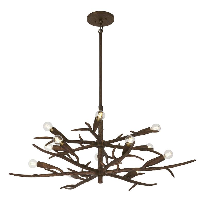 Savoy House 1-5398-12 Palisades 12 Light 40" Wide Abstract Chandelier