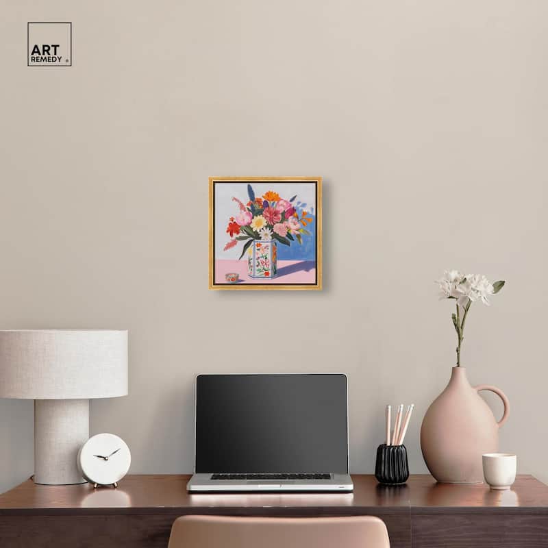 Spring's Riot Canvas by Art Remedy