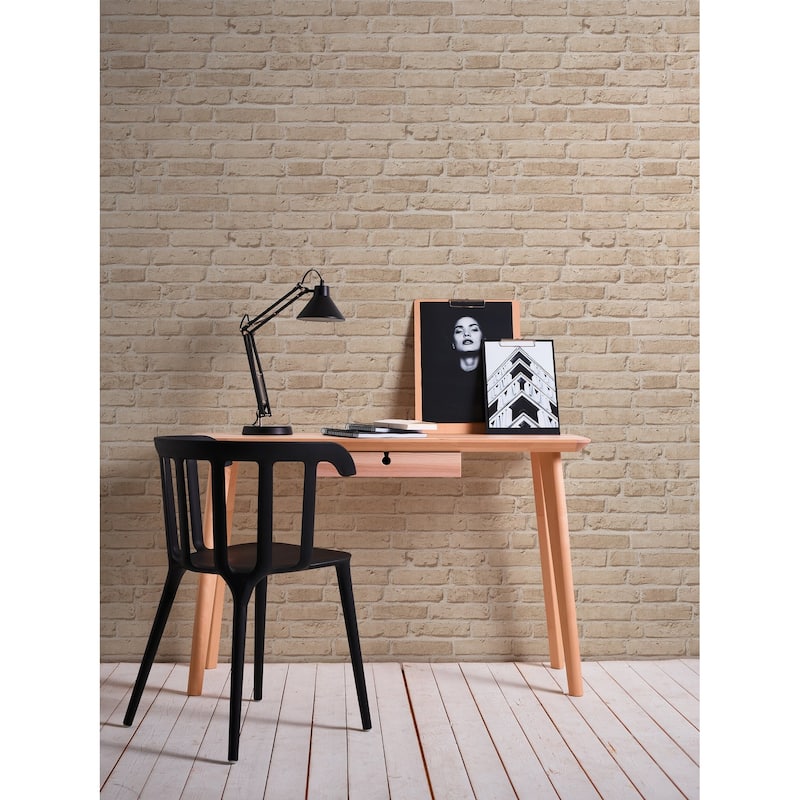 Galerie Wallcoverings Bricks and More Collection Weathered Brick Walls Matte Finish Vinyl on Non-woven Wallpaper Roll