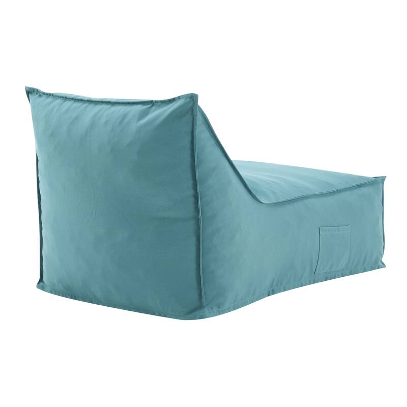 Christopher Knight Home- Carter Outdoor Fabric Bean Bag Lounge Chair