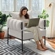 preview thumbnail 24 of 24, Accent Chair with Pillow, Modern Living Room Chairs