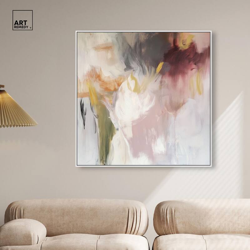 Painterly Energy Canvas by Art Remedy