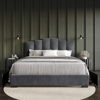 Yuma Upholstered Storage Platform Bed - Bed Bath & Beyond - 40981599