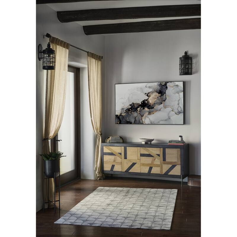 Momeni Edition Polyester Geometric Area Rug