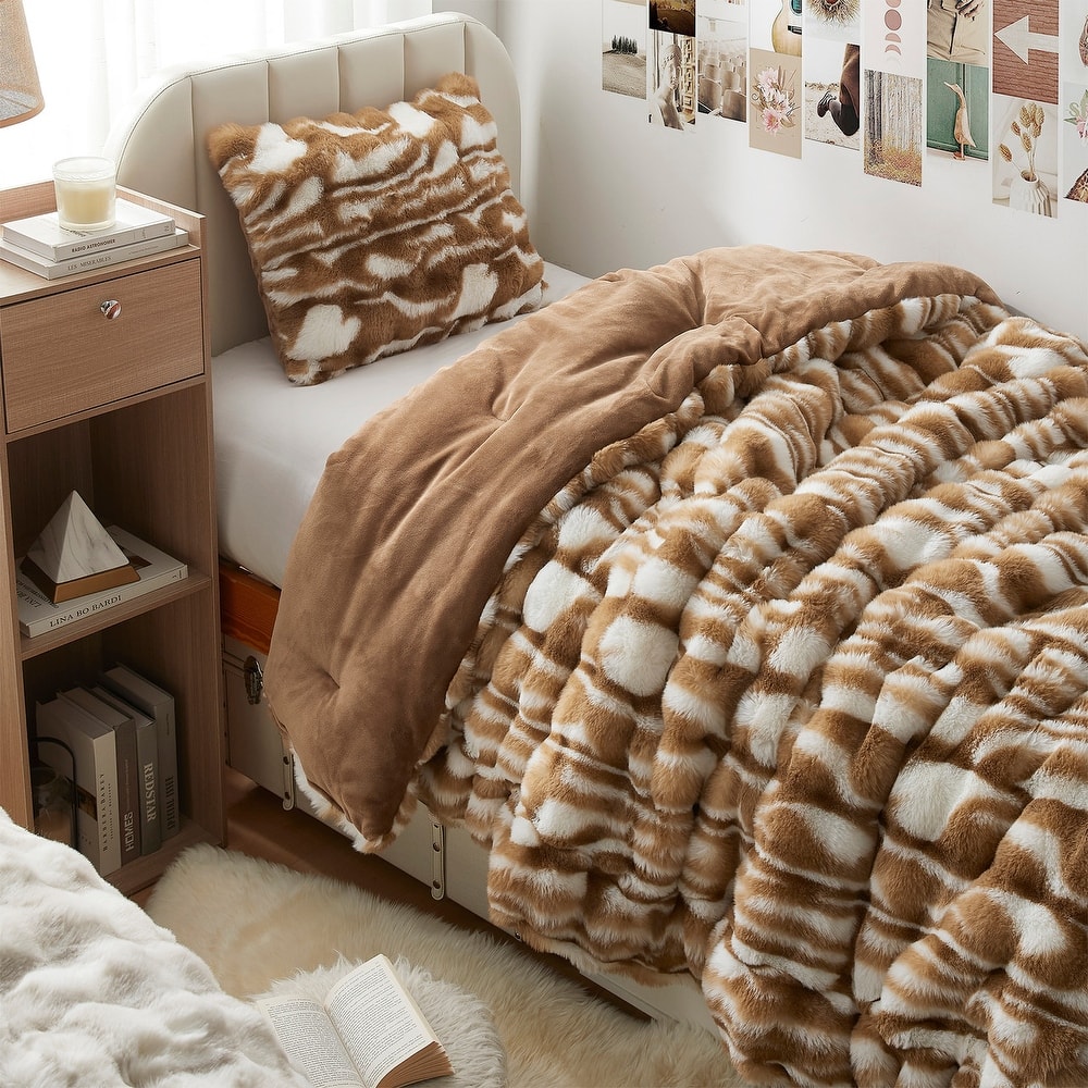 Oh Deer® - Coma Inducer® Oversized Comforter Set - Fawn Brown