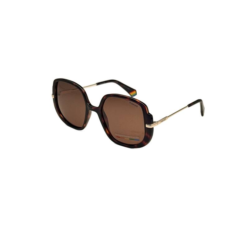 Polaroid Women's 53mm Havana Polarized Sunglasses PLD6181S-0086-SP